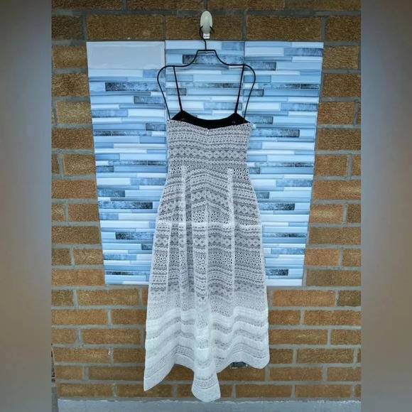 MARISSA WEBB WHITE LACE 'VANESSA' MIDI DRESS XS - Picture 9 of 17